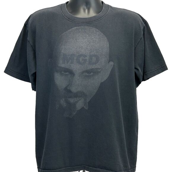 Vintage 90s MGD Halloween Miller Time T Shirt Mens L Large Beer Black Friday Tee - Picture 2 of 11